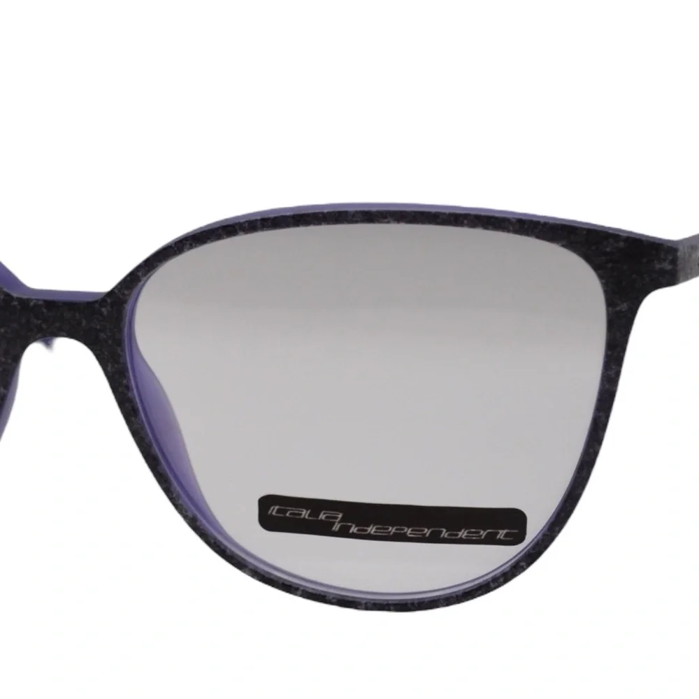 Italia Independent 5624 Women’s Eyeglasses | Purple/Grey Cat Eye | 53-15-140